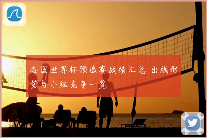 各国世界杯预选赛战绩汇总 出线形势与小组竞争一览